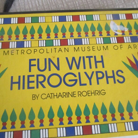 Fun With Hieroglyphs Kit Metropolitan Museum of Art - Picture 3 of 11